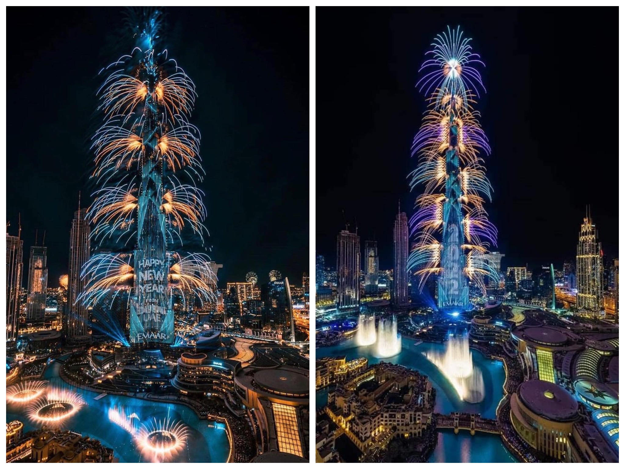 Ukrainian company creates New Year light show for Burj Khalifa in Dubai