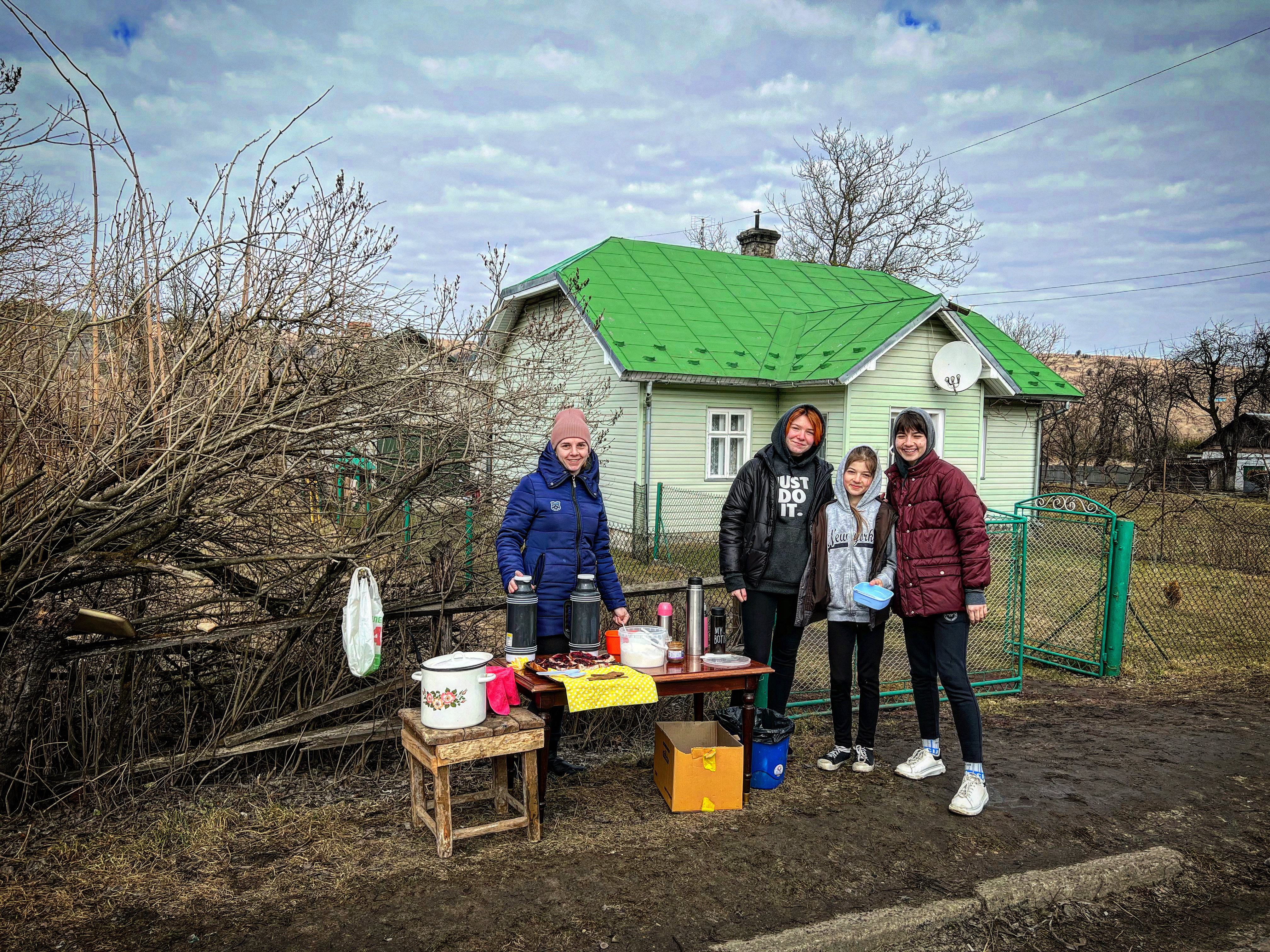 In the nation’s darkest hours, Ukrainians look out for each other