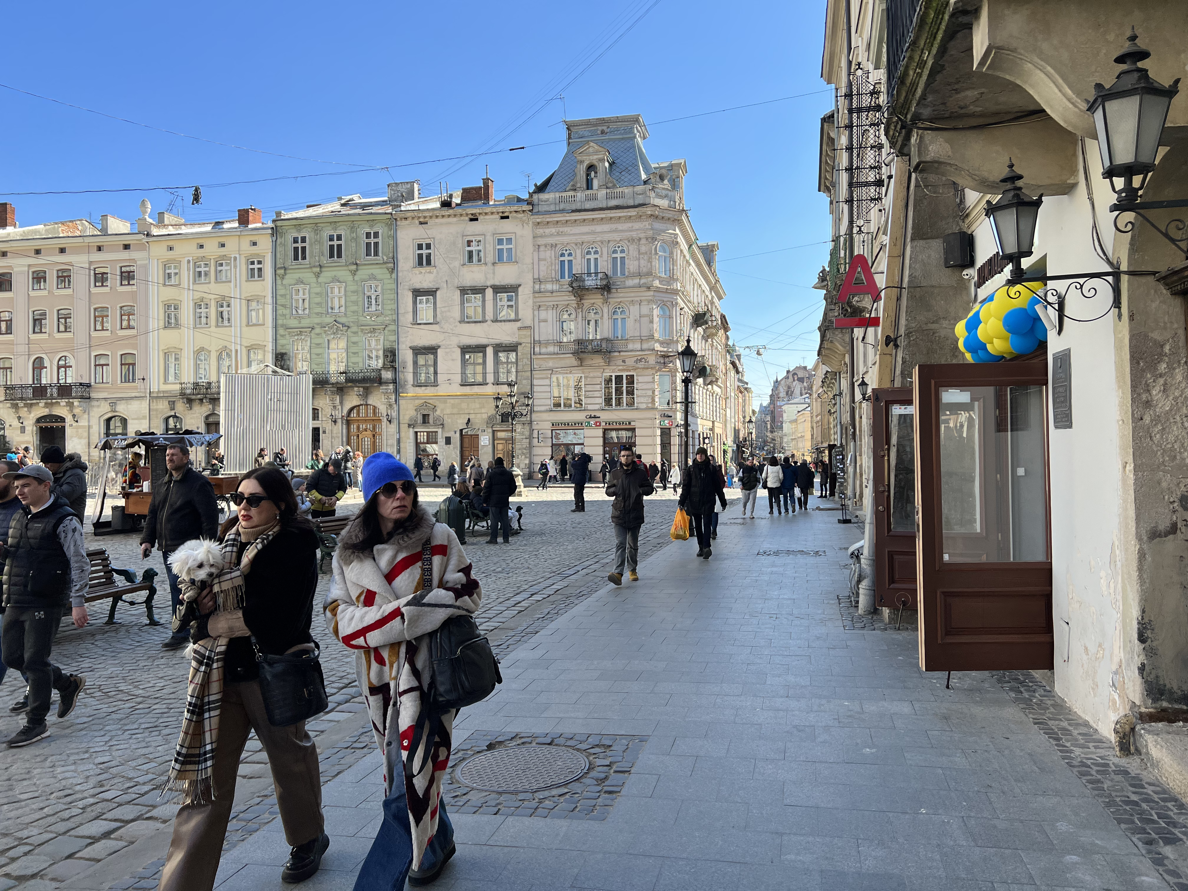 Ukraine’s unofficial western capital Lviv is calm but prepares for war