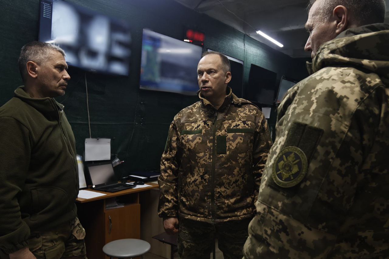 Ukraine's Ground Forces Commander comes to Bakhmut
