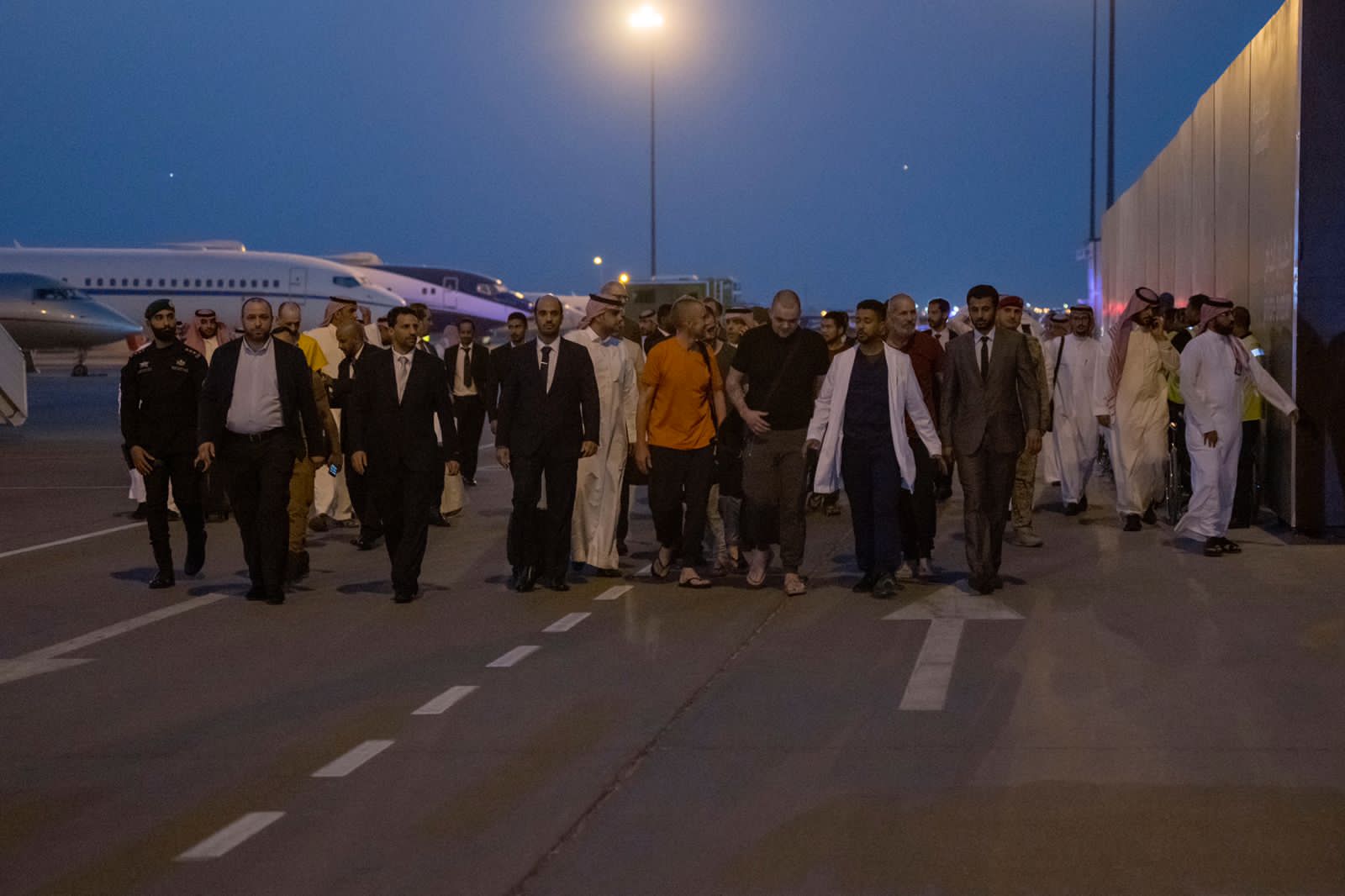 Foreigners sentenced to death among those freed in Saudi-brokered POW swap