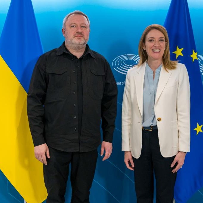 Ukraine's Prosecutor General meets with European Parliament President in Brussels