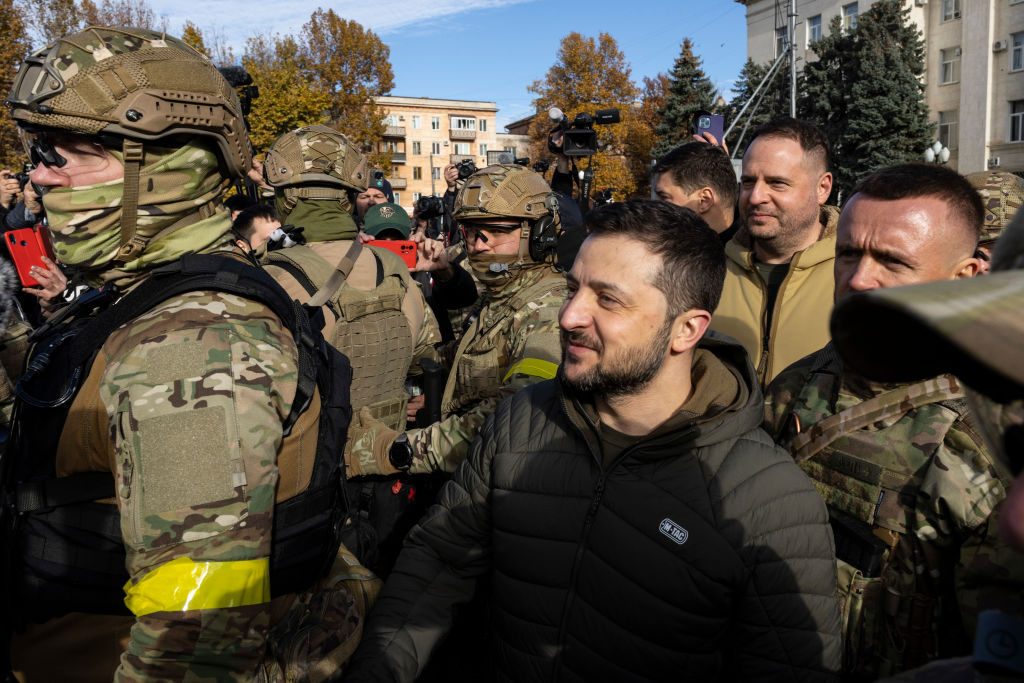 Ukraine war latest: Zelensky in liberated Kherson says 'we are ready for peace. A peace for all of Ukraine'