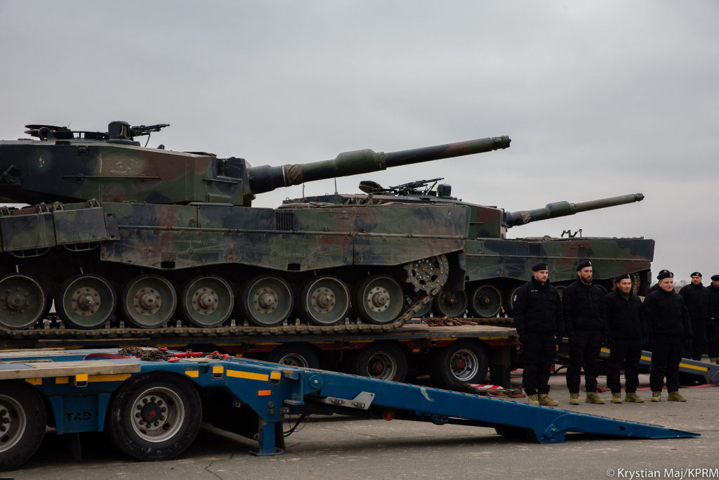 Fixed In Poland, The First Damaged Leopard 2A4 Tank Is Back In Ukraine