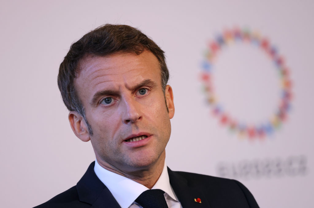 Macron: France won't strike Russia if it nukes Ukraine.