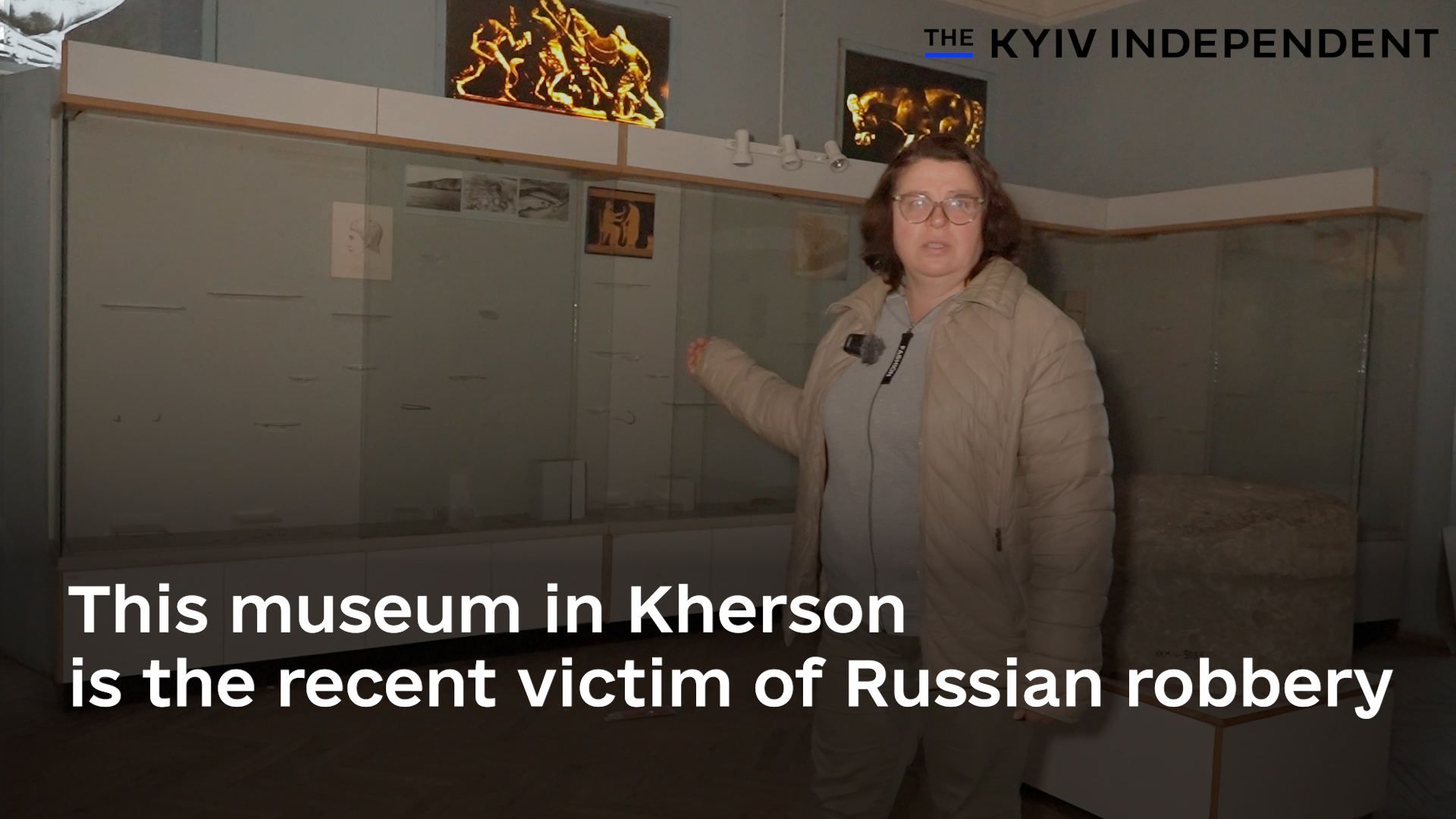 This museum in Kherson is the recent victim of Russian robbery