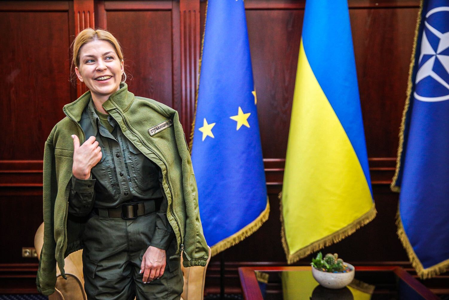 Deputy Prime Minister Olha Stefanishyna speaks with the Kyiv Independent.