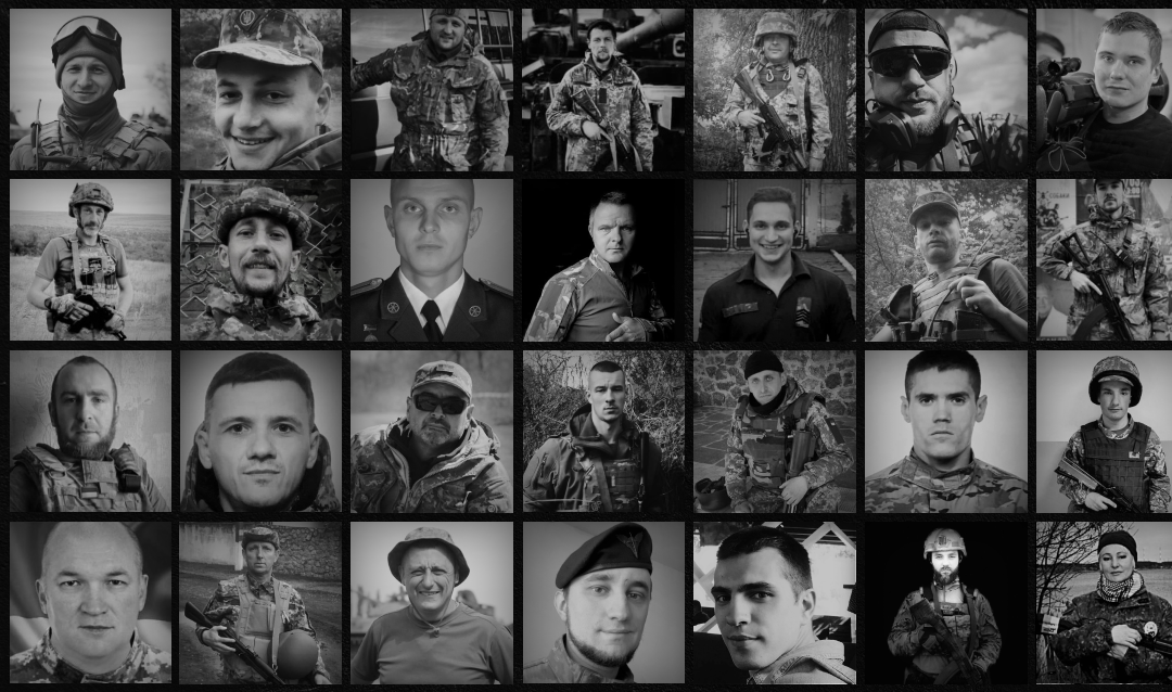 They are why Ukraine stands. Remembering fallen Ukrainian soldiers