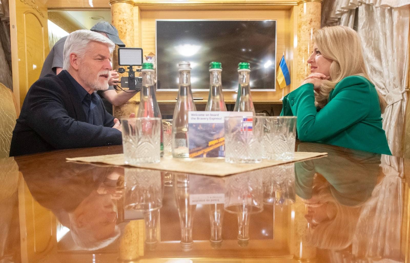Slovak, Czech presidents arrive in Ukraine for joint visit