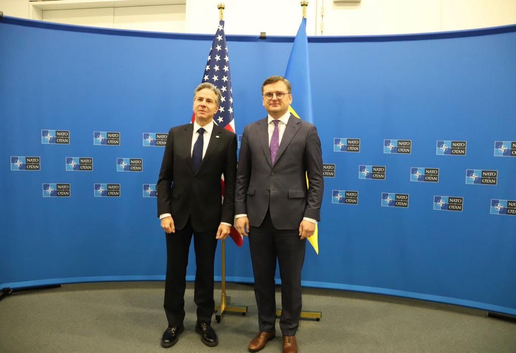 Kuleba meets Blinken, says 'more military aid on its way' to Ukraine