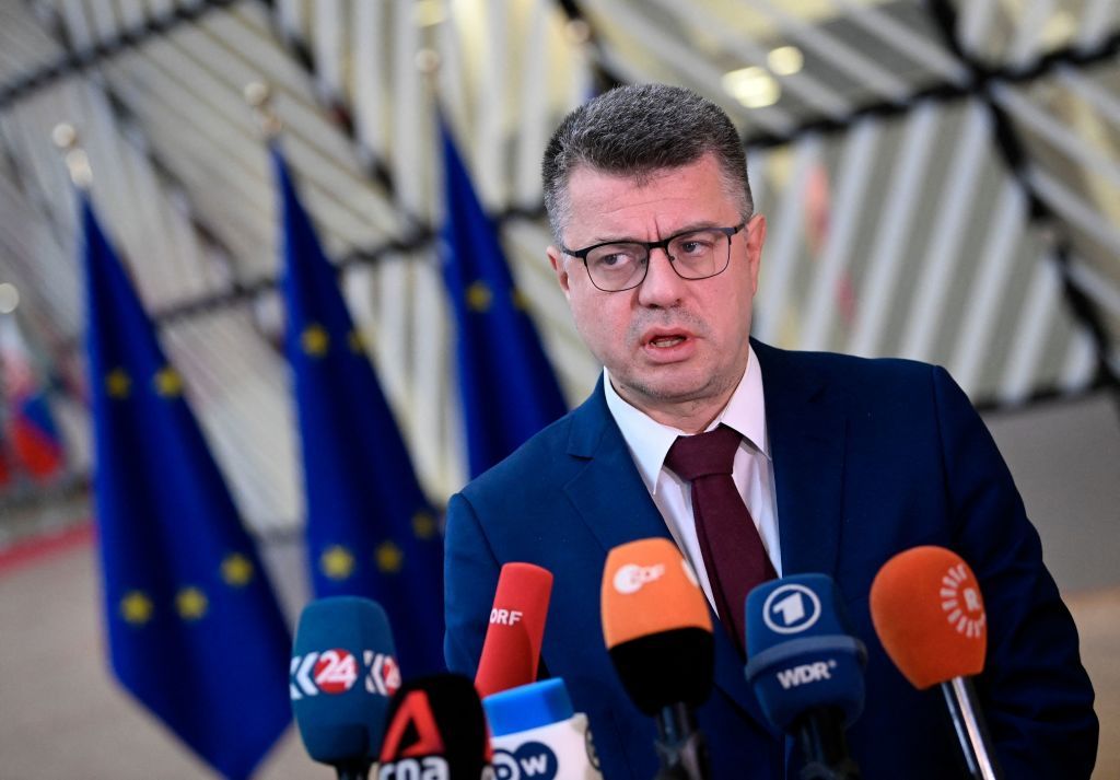 Estonian minister warns 'false peace is prelude to new wars,' backs NATO membership for Ukraine