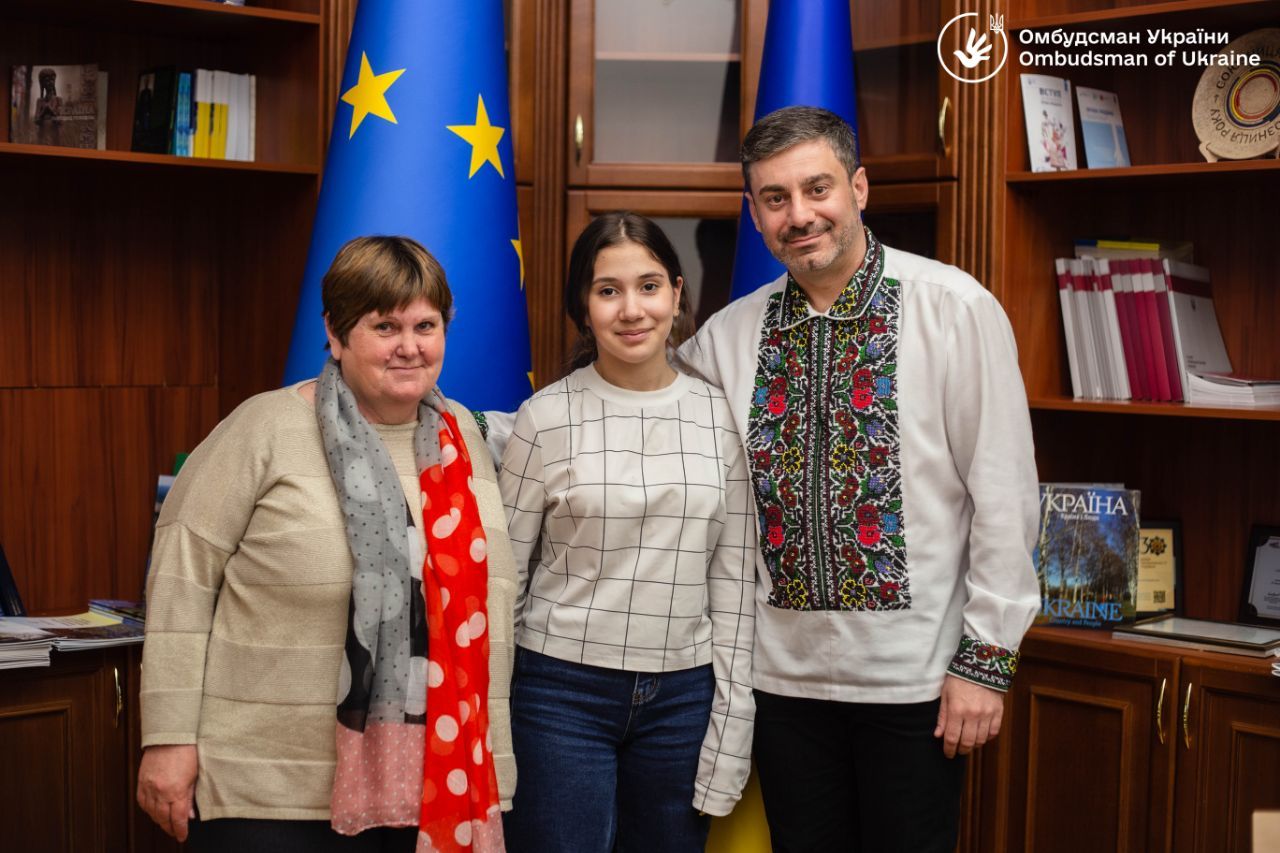 Ombudsman: Ukrainian 14-year-old girl released from Russian captivity