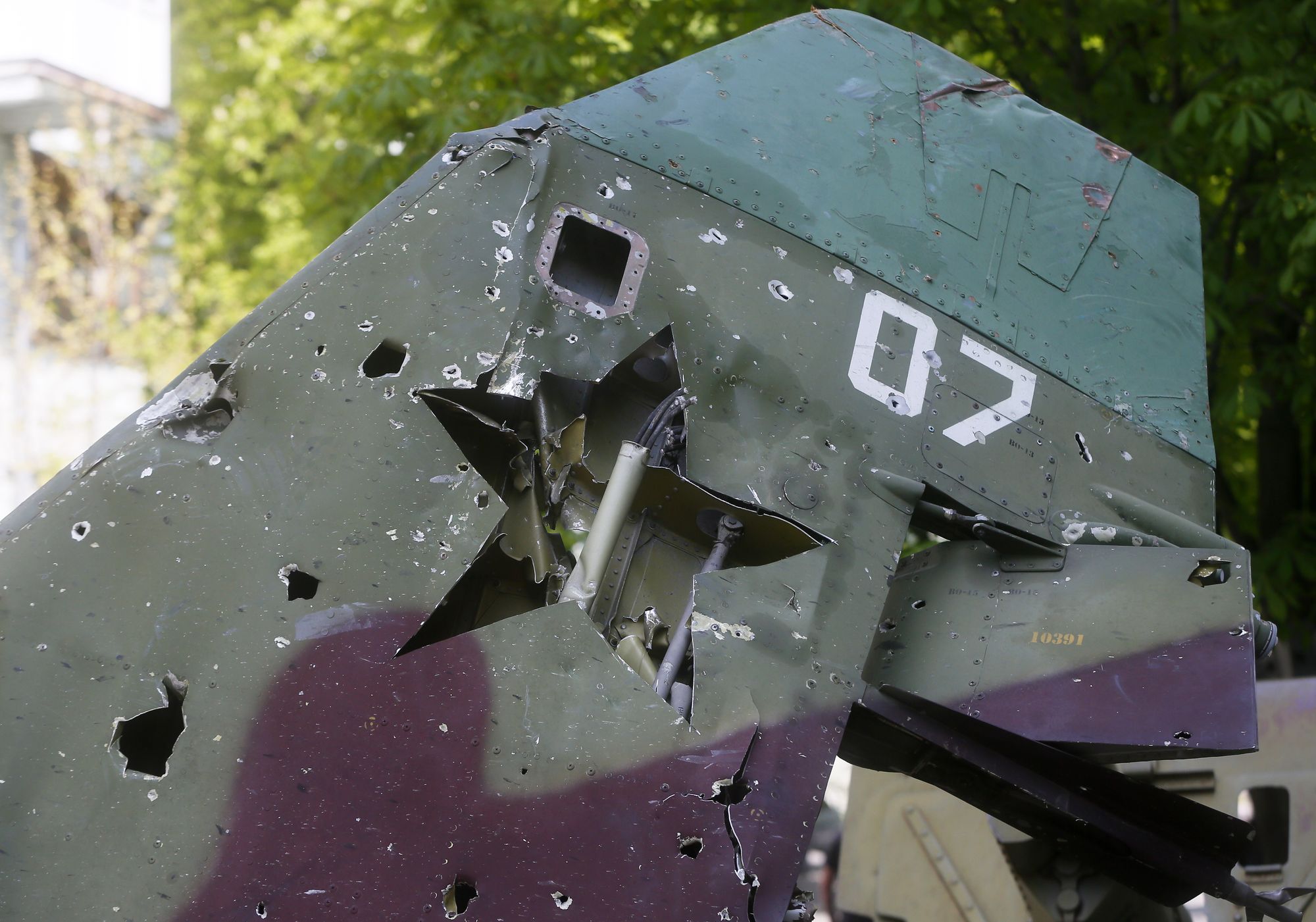 Ukraine shoots down Russian Su-25 aircraft in Donetsk Oblast, Zelensky says