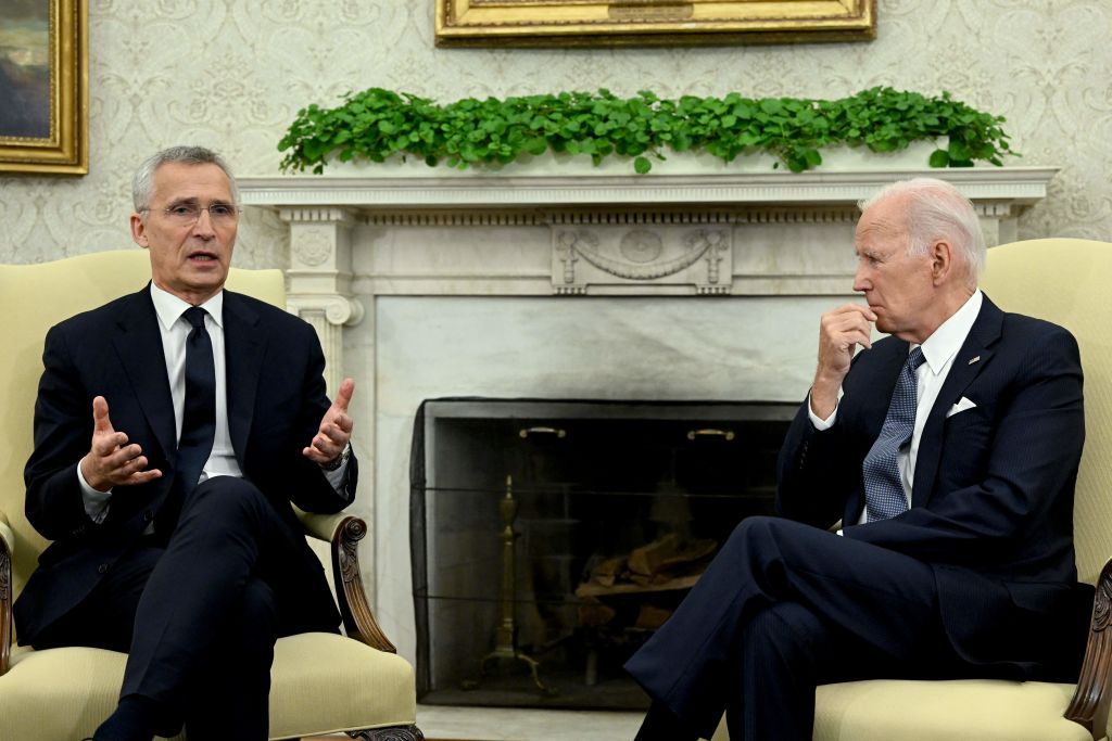 Biden, NATO chief meet in Washington ahead of NATO summit