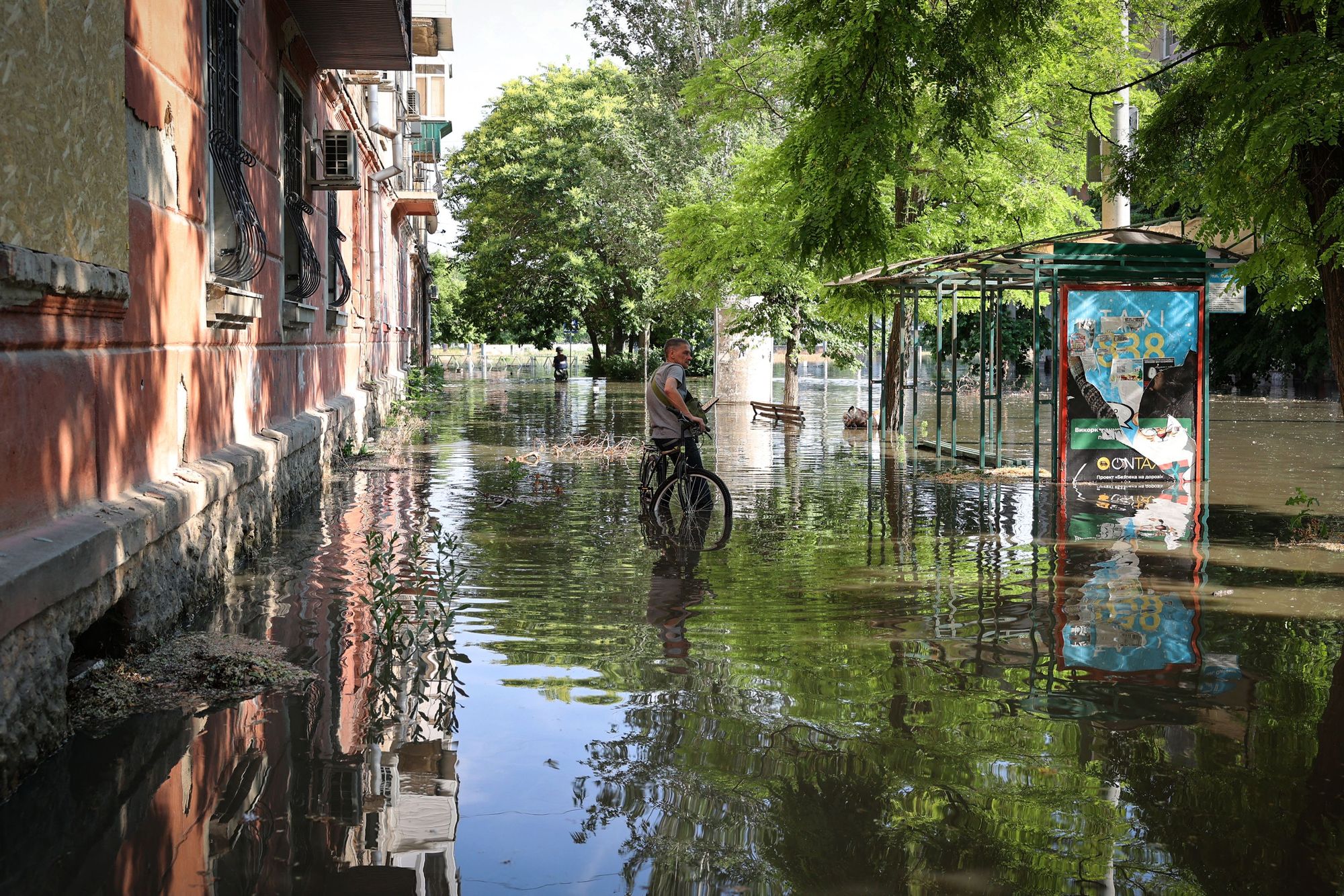 Interior Minister: 29 settlements in Kherson Oblast flooded