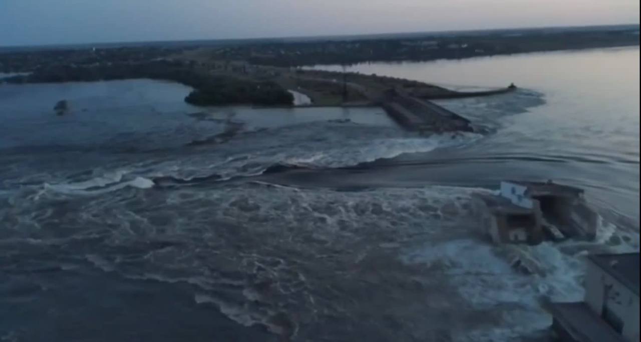 Ukrhydroenergo: Kakhovka Reservoir to disappear in 2-4 days