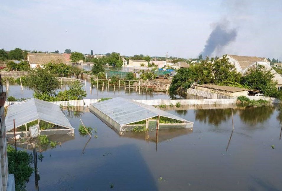 Governor: Water level drops in Kherson Oblast after Kakhovka dam disaster