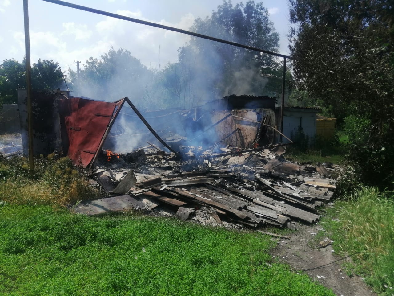 The aftermath of Russian attacks in Zaporizhzhia Oblast, June 19, 2023. (Source: Governor Yurii Malashko/Telegram)