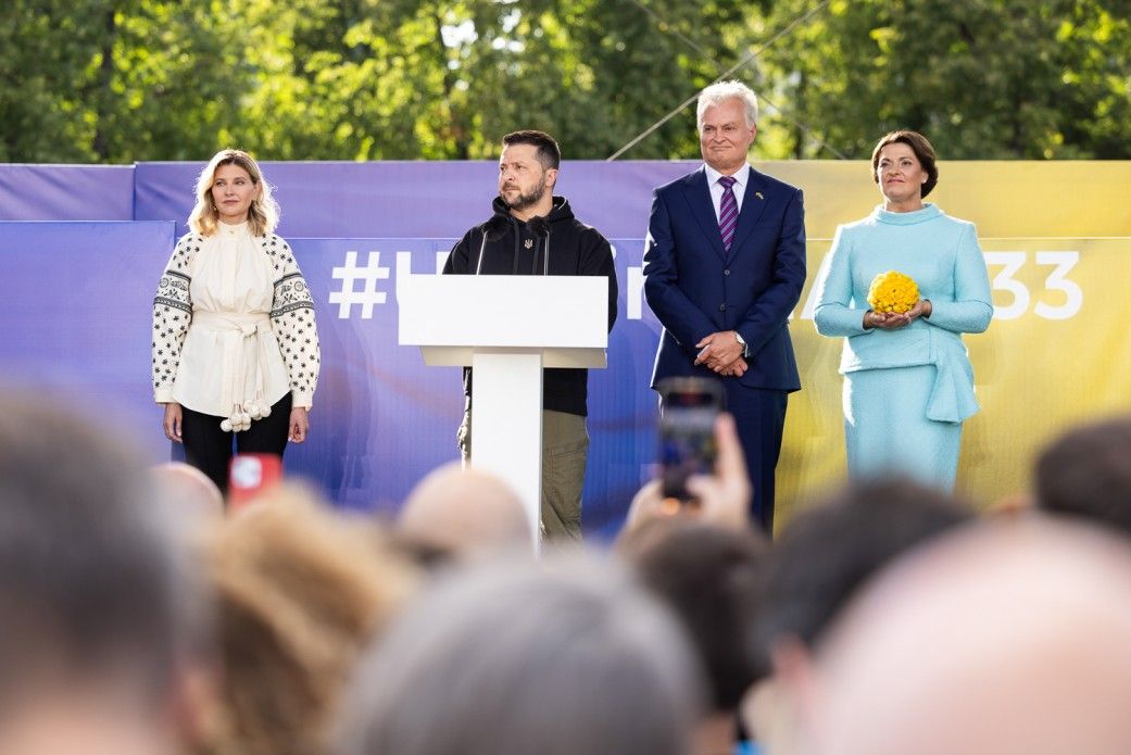 Zelensky in Vilnius: 'NATO will give Ukraine security, Ukraine will make the alliance stronger'