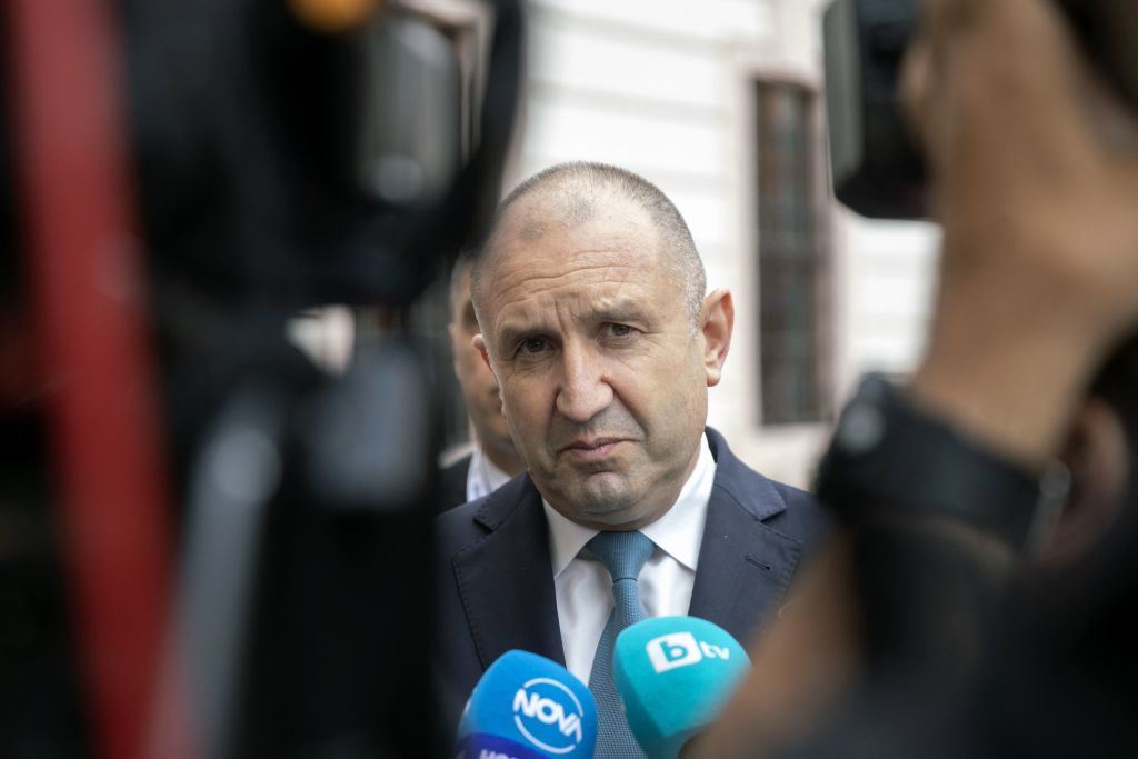 Bulgarian president blames Ukraine for war, prime minister hits back