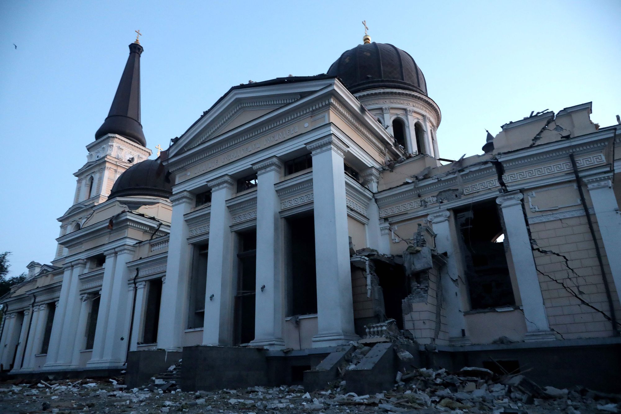 Italy to cooperate with UNESCO in rebuilding Odesa, cathedral damaged by Russian attacks