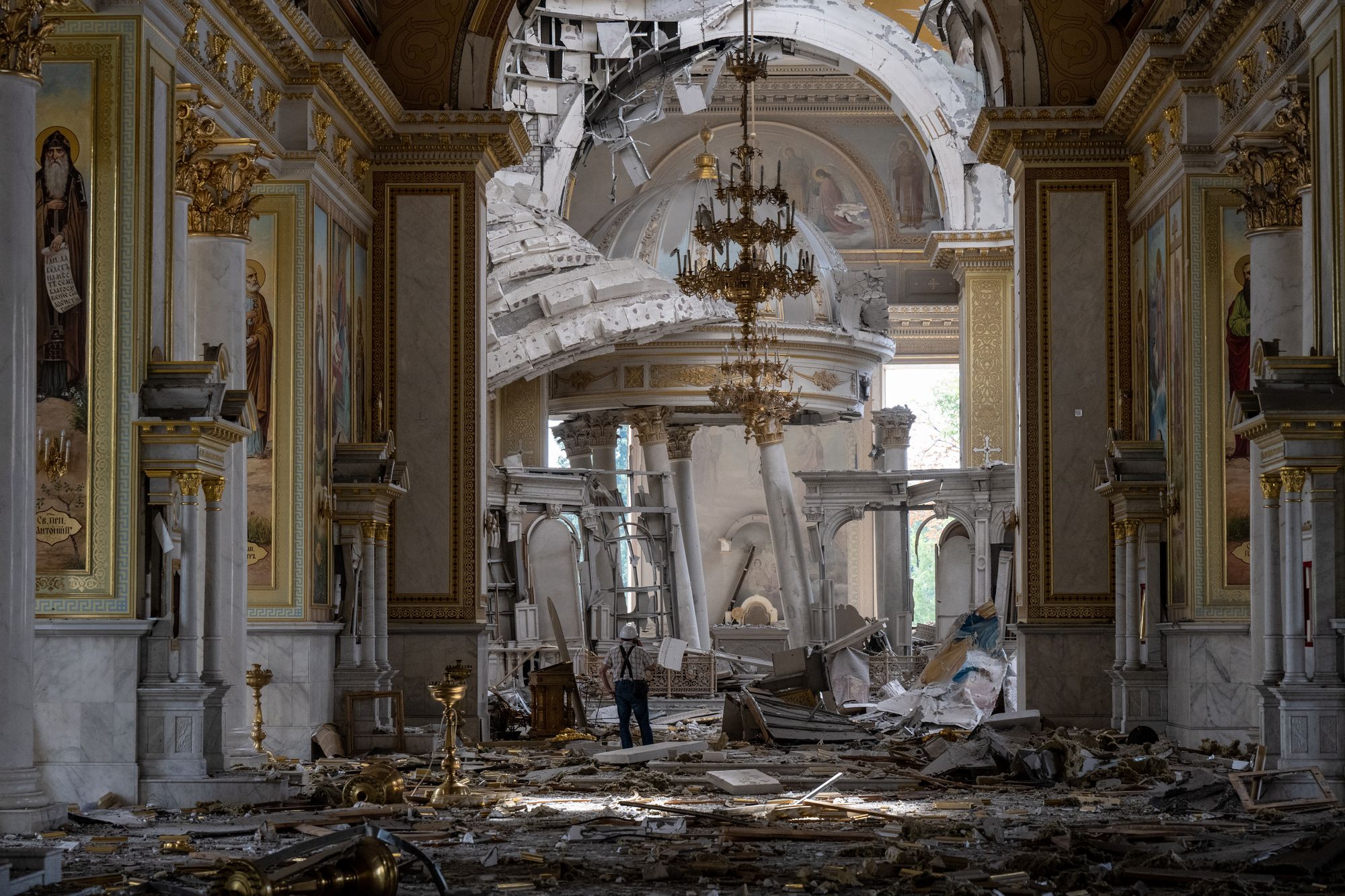 Ukraine war latest: Russia bombards Odesa's historic center, kills 1, injures 21