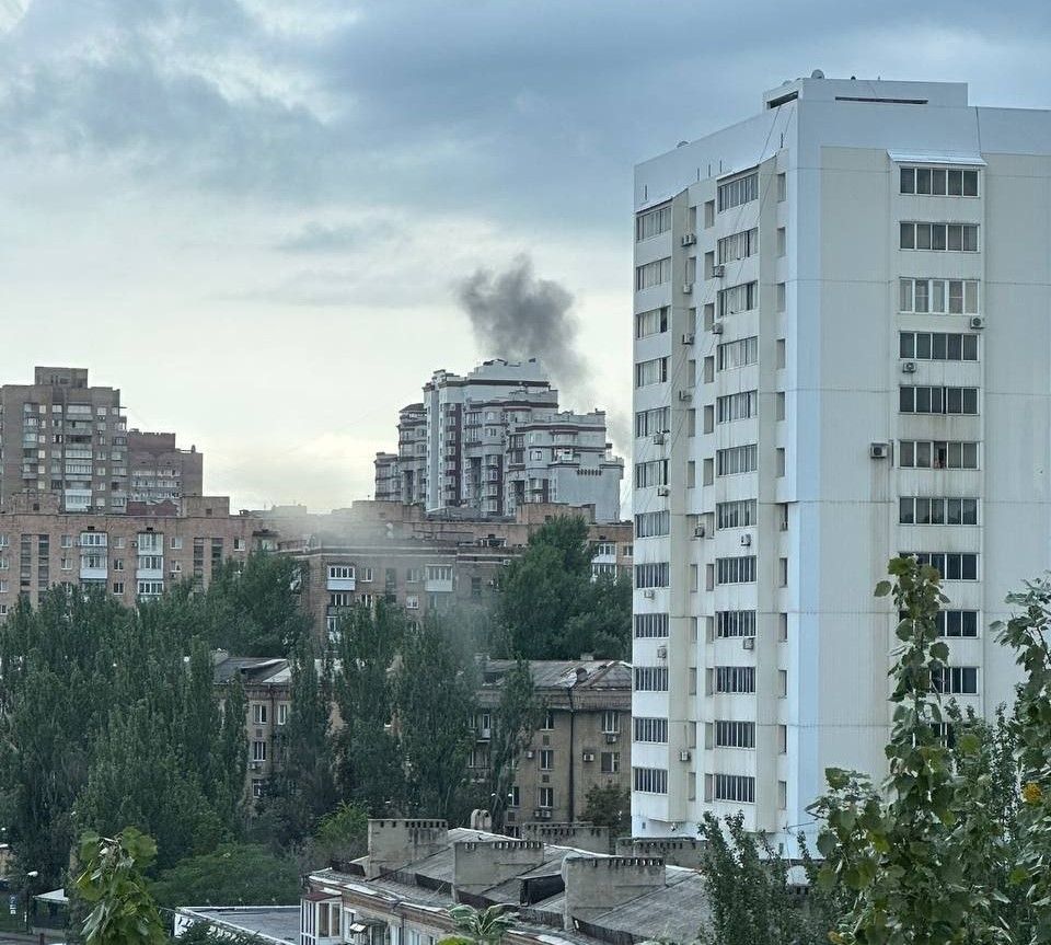 Official: Occupation government building in Donetsk damaged in strike