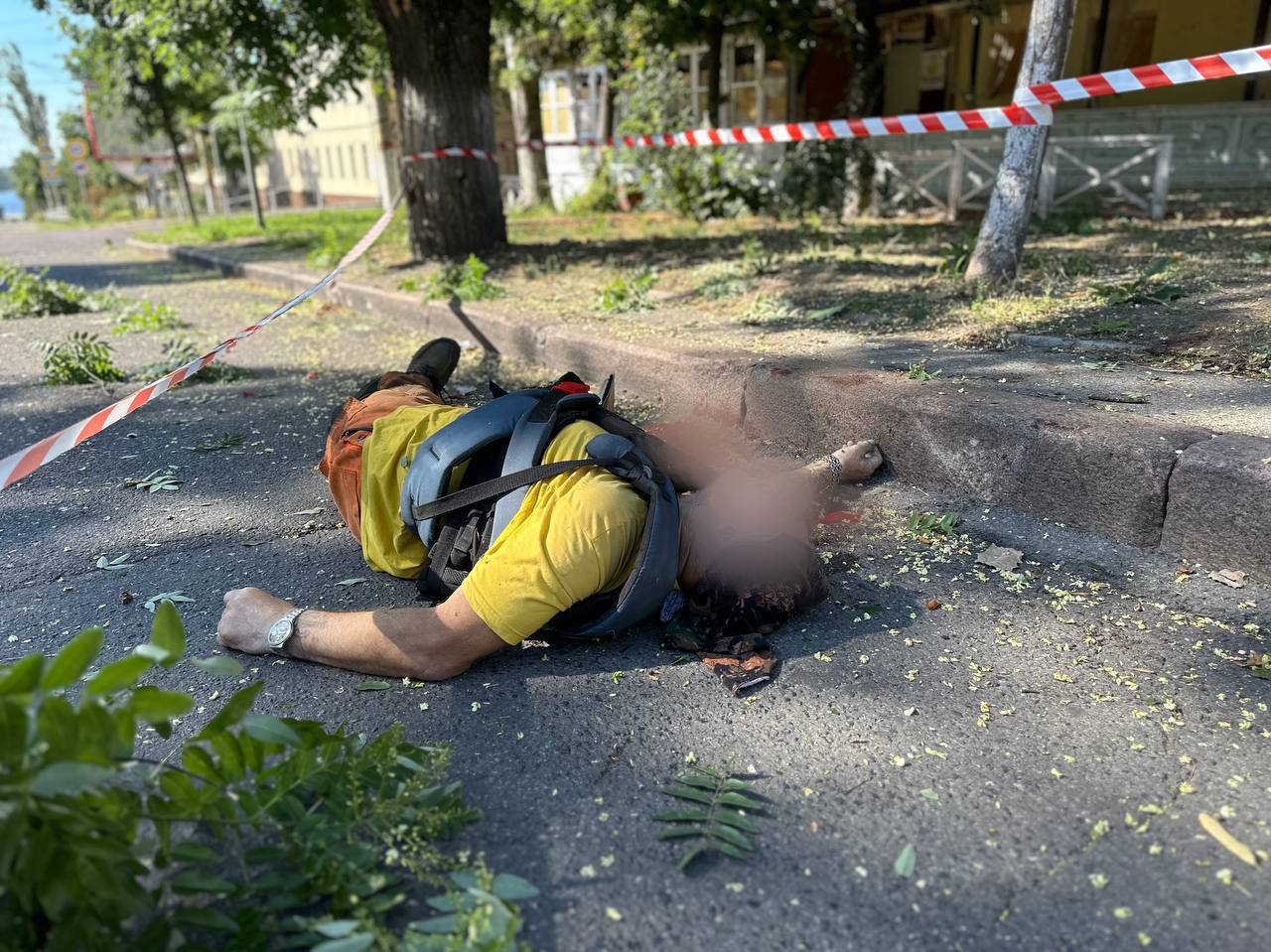 An employee of a utility company in Kherson killed by a Russian rocket strike on July 31, 2023