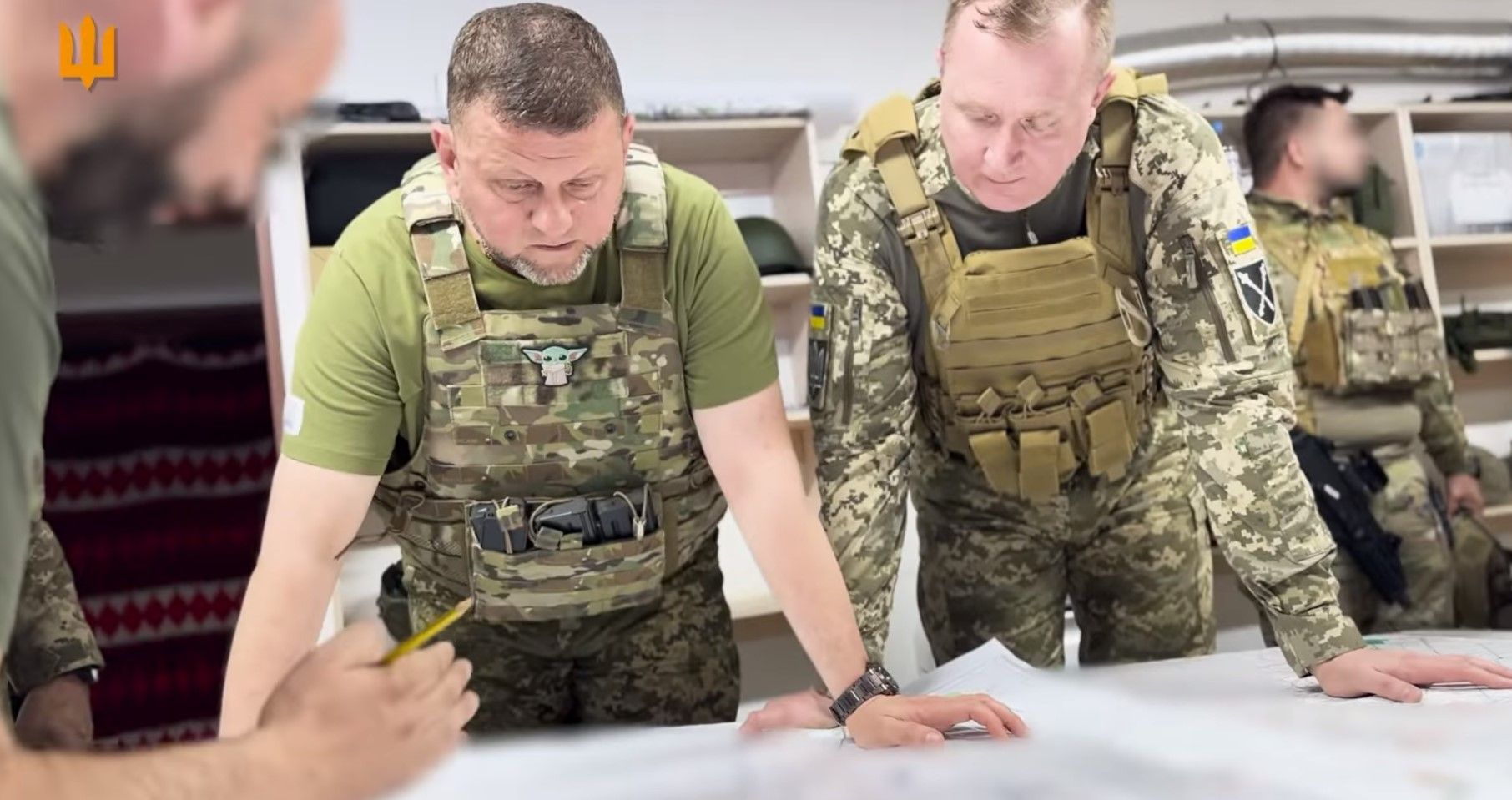 Zaluzhnyi visits troops of Khortytsia, Tavria groups