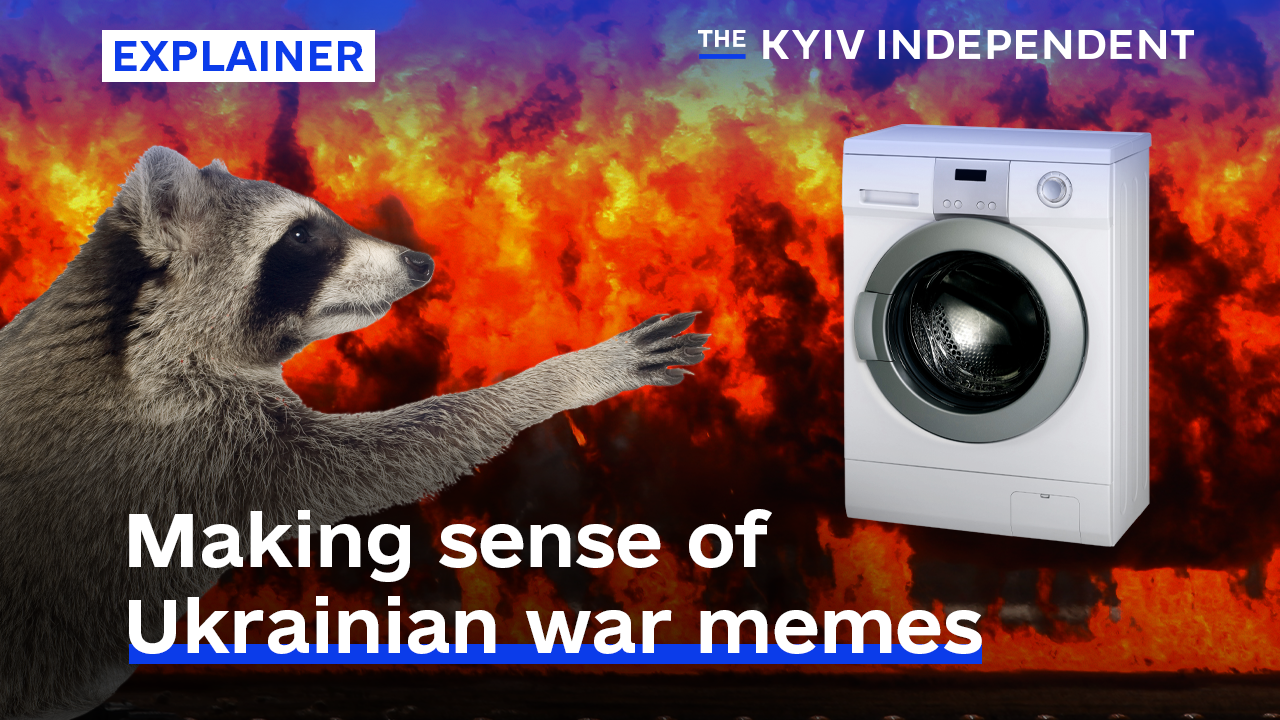 Cotton, raccoons, and washing machines: Understanding Ukrainian war memes