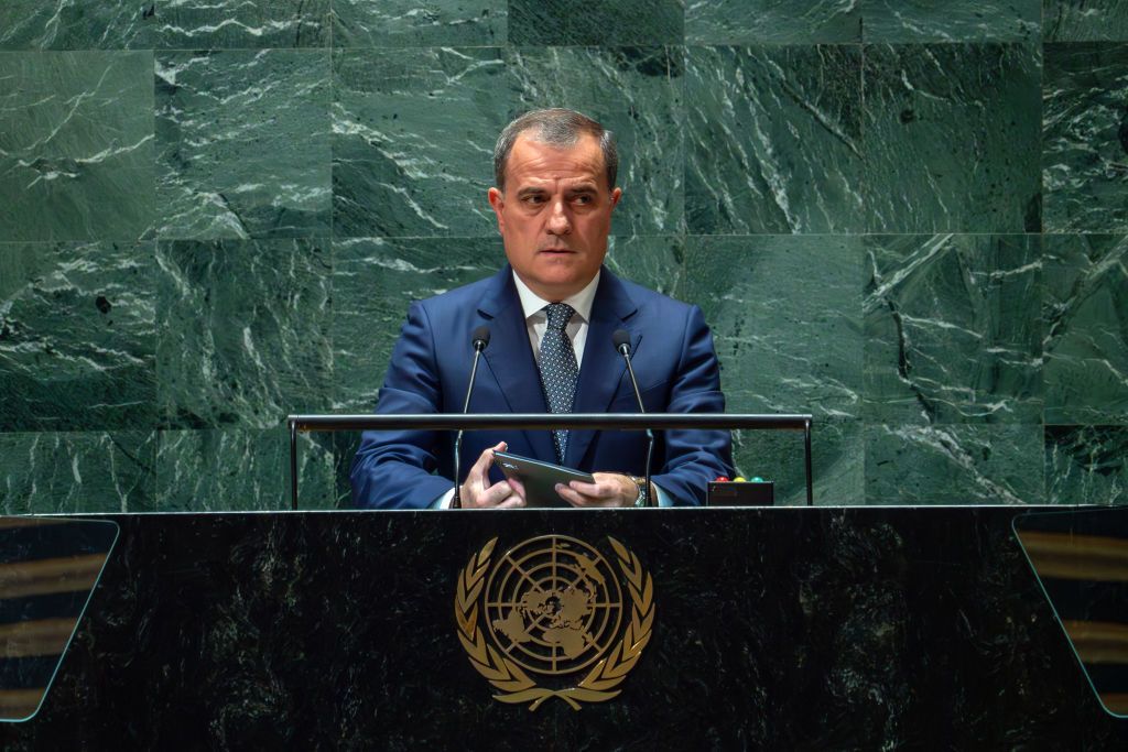 Azerbaijani minister accuses Armenia of provocations in UN speech