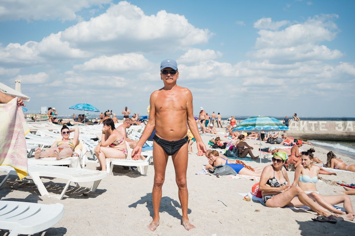 Beach during the day, air raids at night: Summer comes to end in Odesa