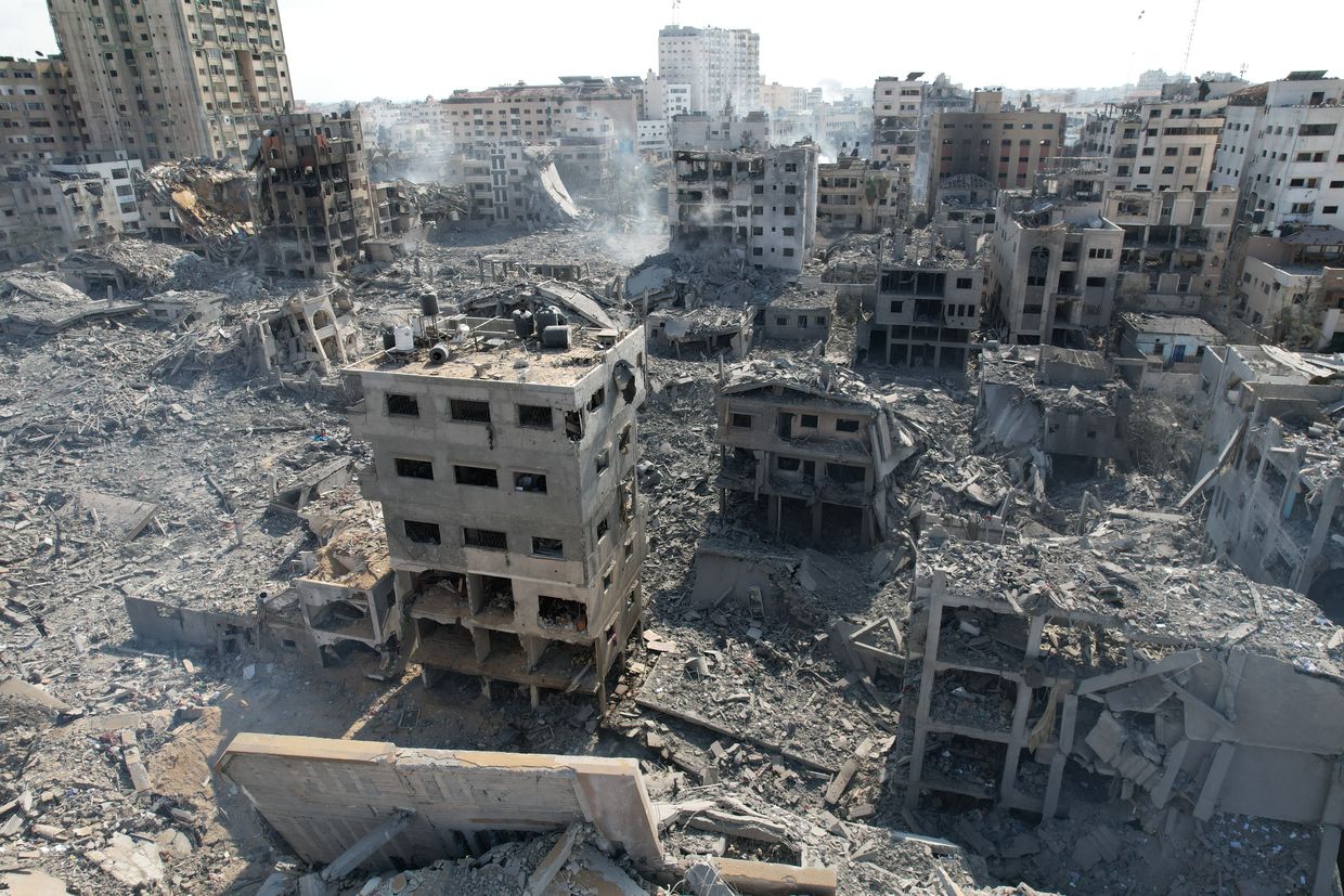 Ukrainians trapped in besieged Gaza: 'We are constantly bombed'