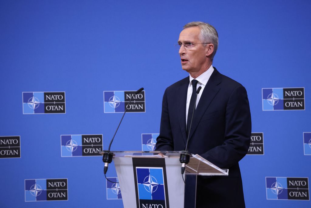 Western allies pledge F-16s, air defense, and ammunition as Stoltenberg closes day 1 of NATO minister meeting