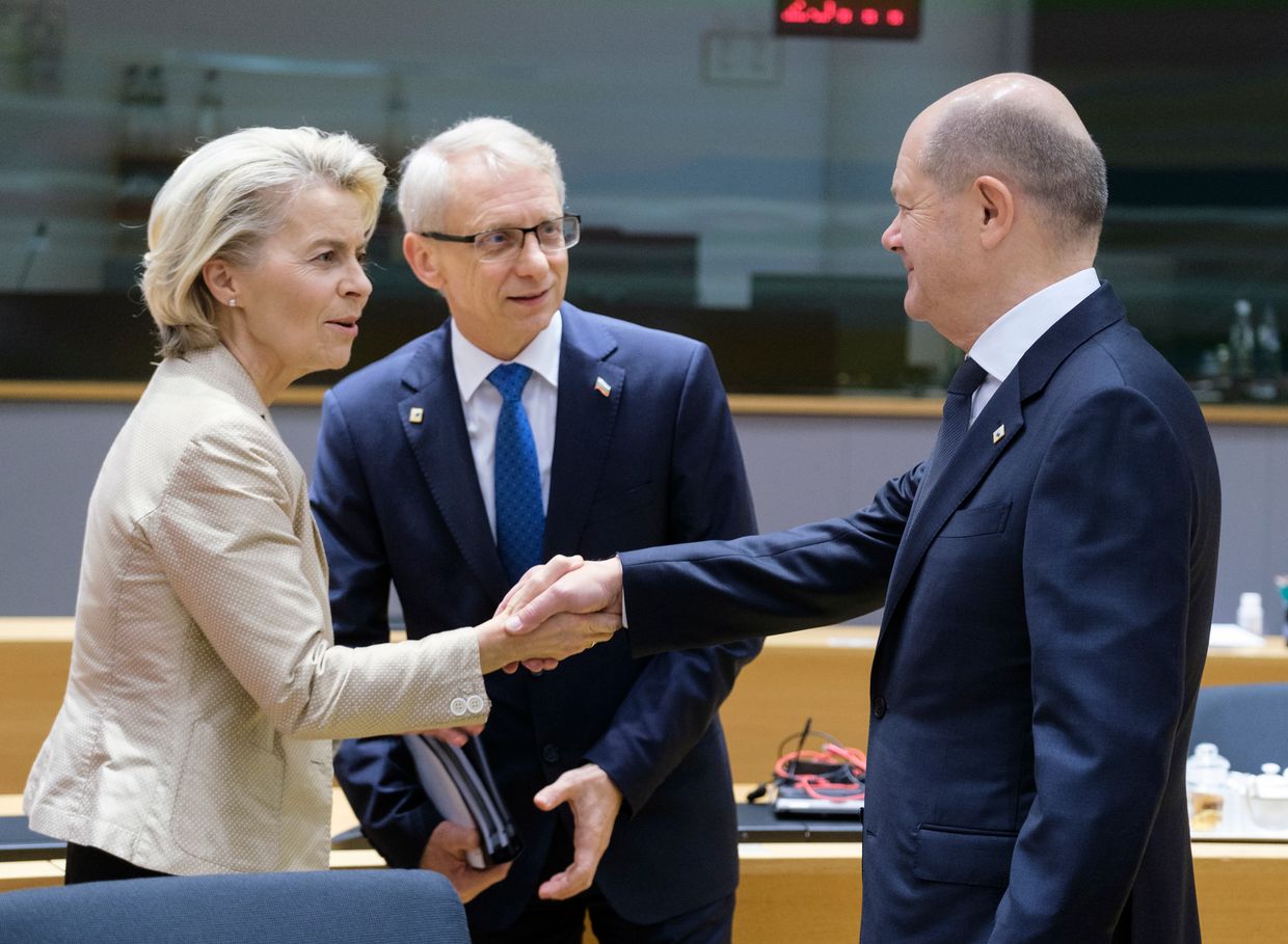 EU leaders endorse plan to use frozen Russian assets to rebuild Ukraine, but fight not over
