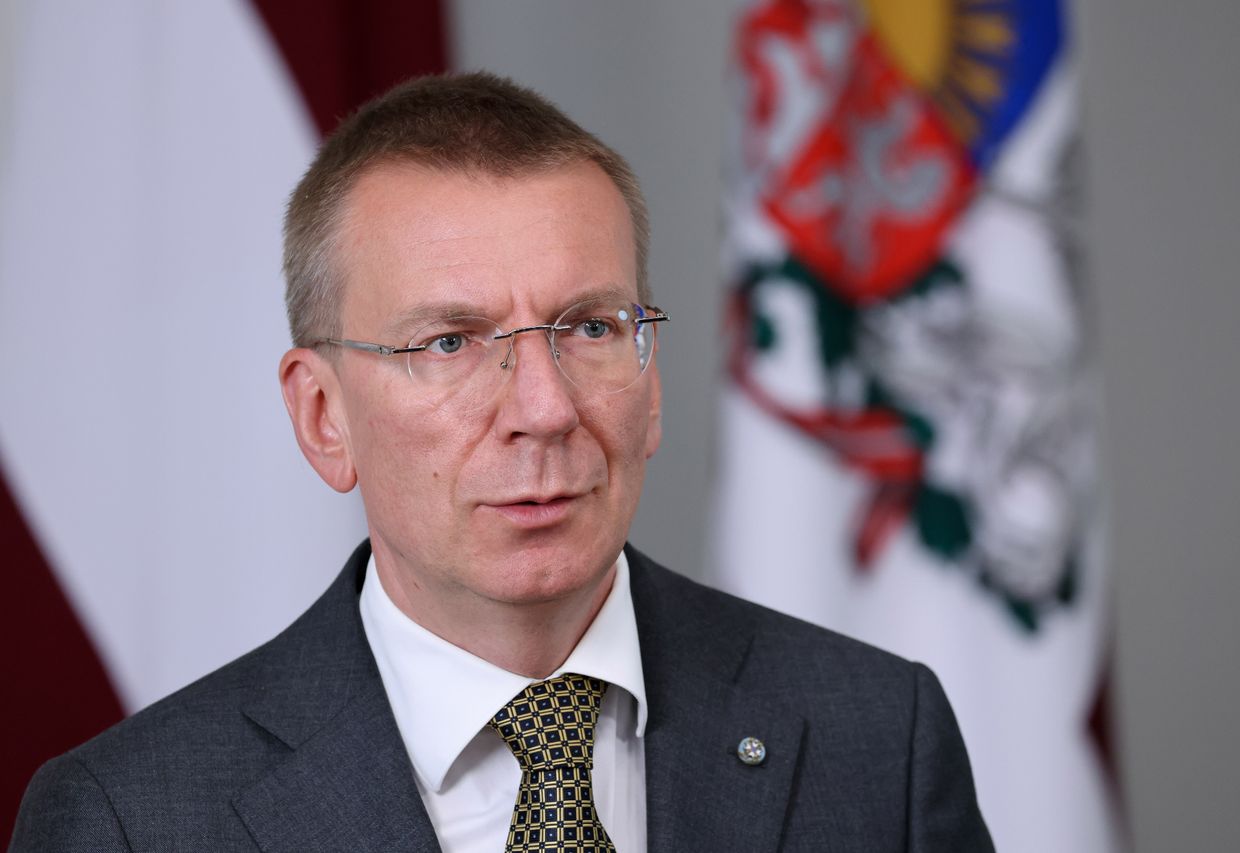 Russia making gains due to Western restrictions on where Ukraine can strike, Latvian president says