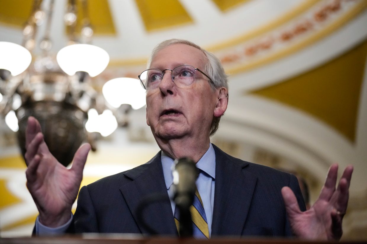 McConnell's exit signals shift in Republican support for Ukraine