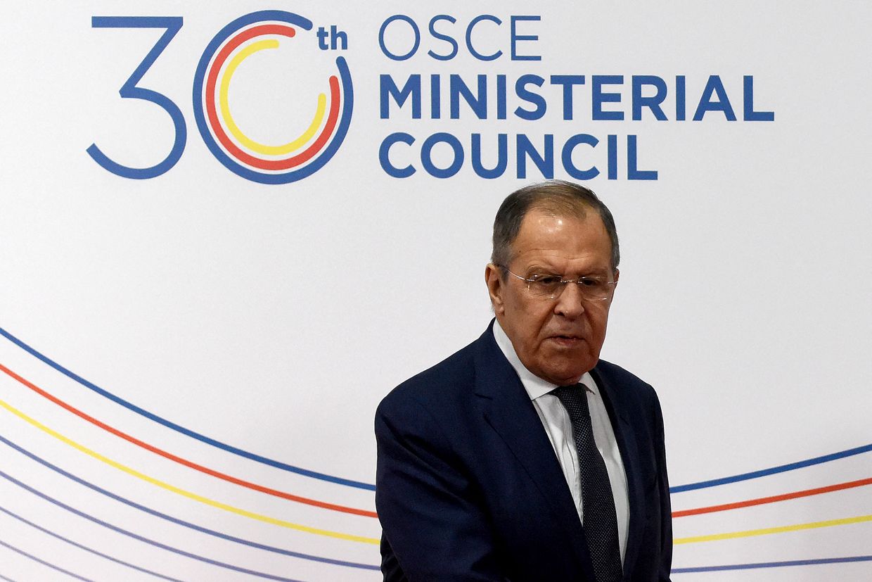 OSCE Skopje summit starts amid disputes over Lavrov's presence