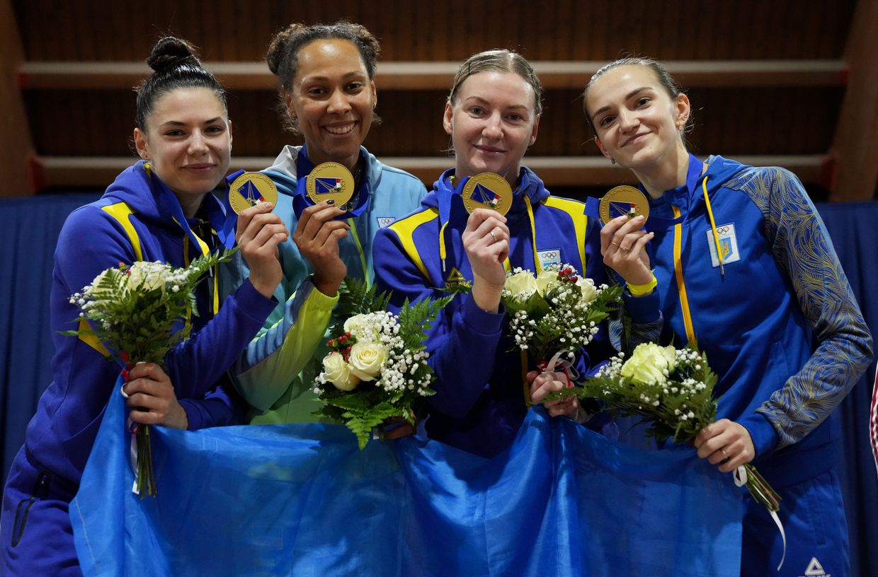Ukrainian women's team wins gold in World Cup stage