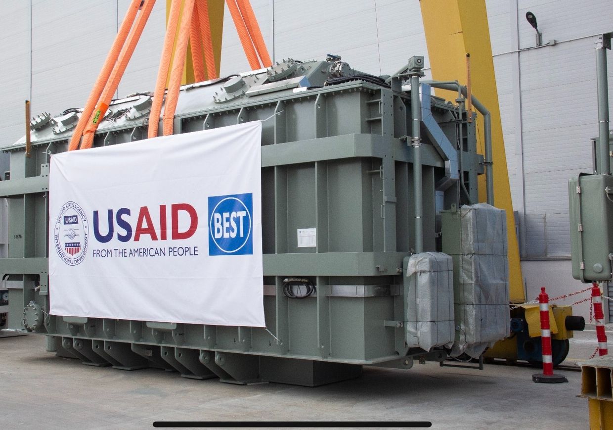 US Ambassador: Two autotransformers delivered to Ukraine