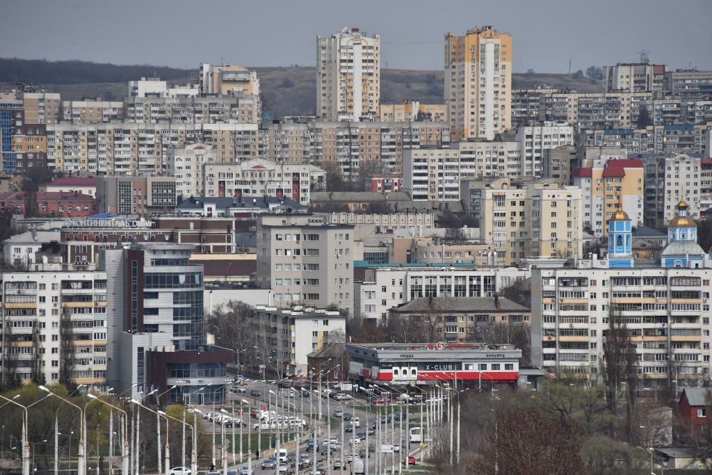 The city of Belgorod on April 11, 2019. (Vasily Maximov/AFP via Getty Images)