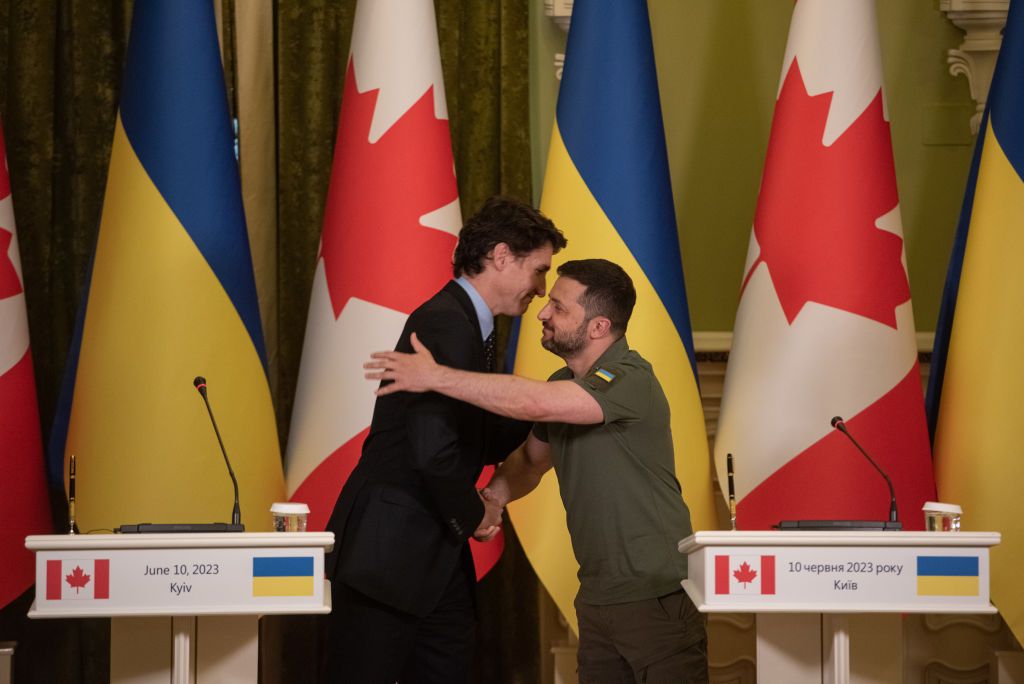 Zelensky, Trudeau discuss security in first call of 2024