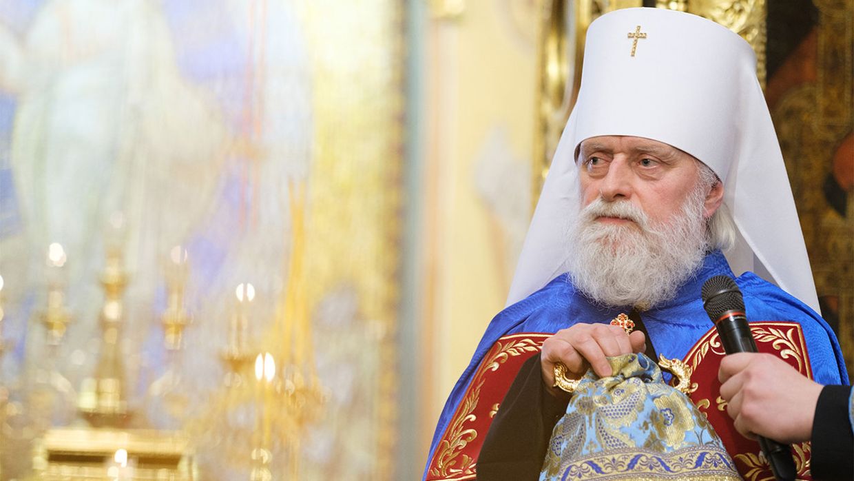 Head of Russian Orthodox church in Estonia confirms he is leaving country after expulsion order