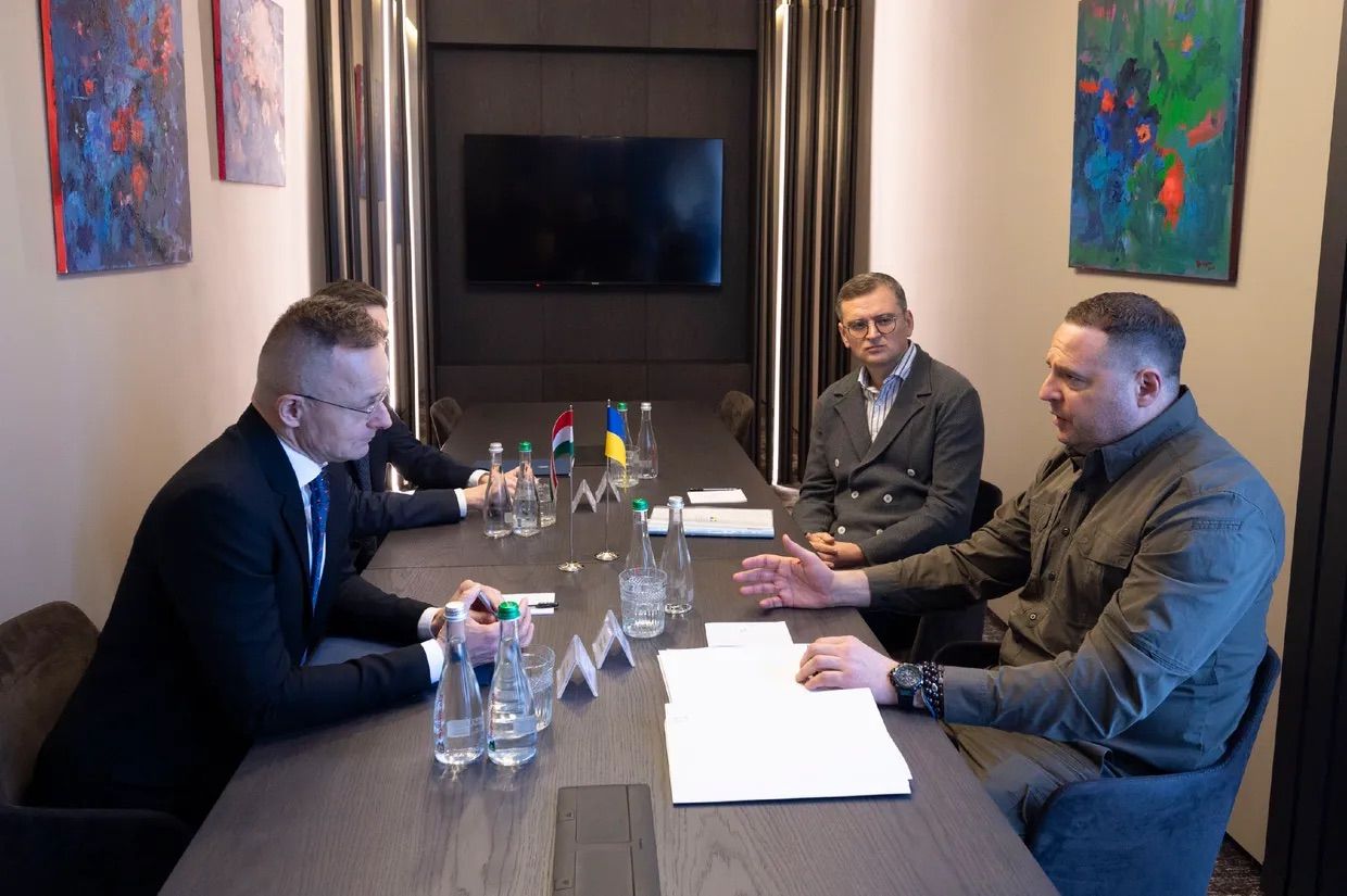 Yermak: Ukrainian, Hungarian officials to meet next week
