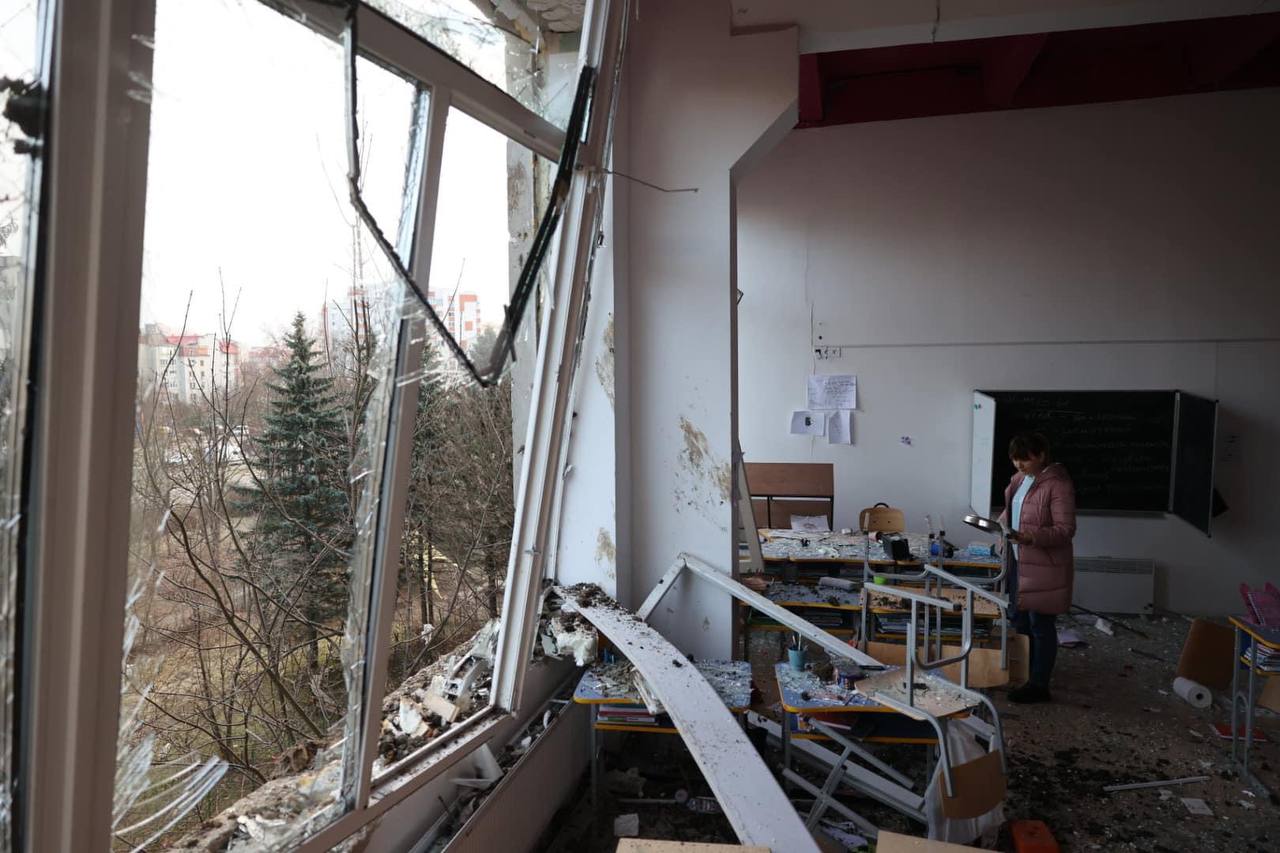 Russian invasion damages 1 in 7 Ukrainian schools