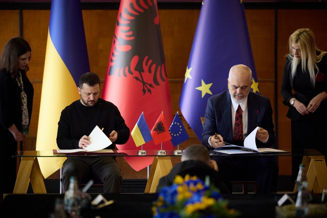 Albania, Ukraine sign cooperation agreement
