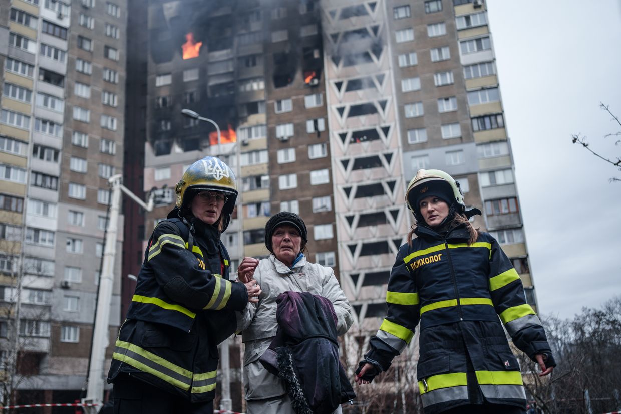 'My hatred only grows:' Kyiv residents lament over their homes destroyed by Russian attack