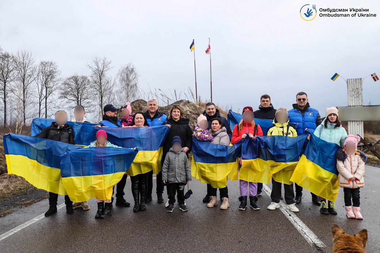 Ombudsman: 11 more Ukrainian children illegally held by Russia return home