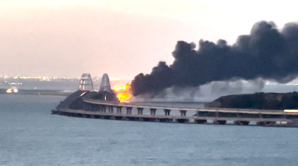  Kerch Bridge (aka the Crimean Bridge) 