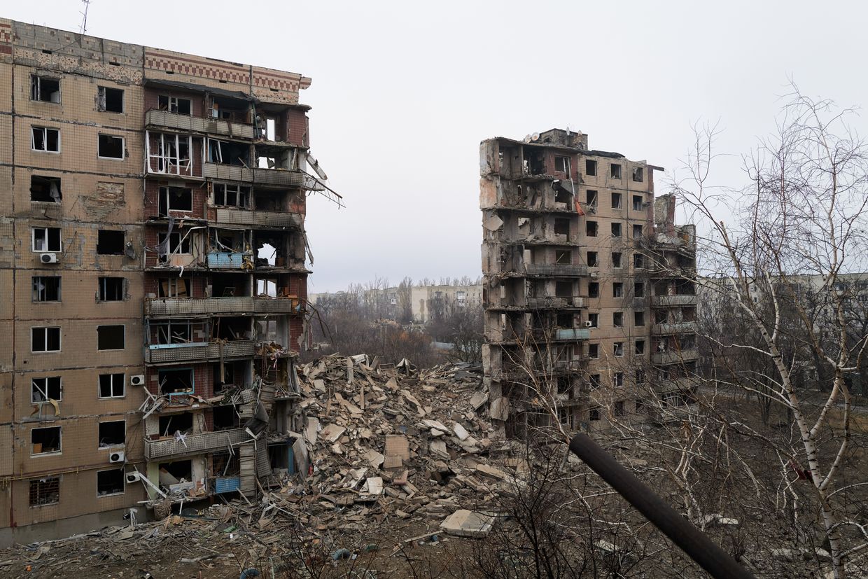 They mourned loss of their apartment. Then, Russia destroyed their whole city